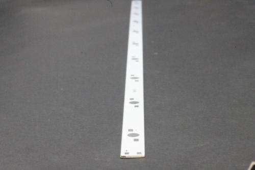 Aluminium Circuit Board for 10 Leds (1W, 3W,or 5W) 500x10x1mm